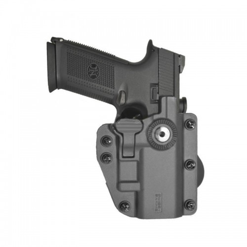 Adapt X Level 2 (Grey) Universal Holster, The Swiss Arms ADAPT-X CQC Holster is a universal carry solution designed to fit over 200 semi-automatic pistols, including models from Glock, SIG Sauer, FN Herstal, and more